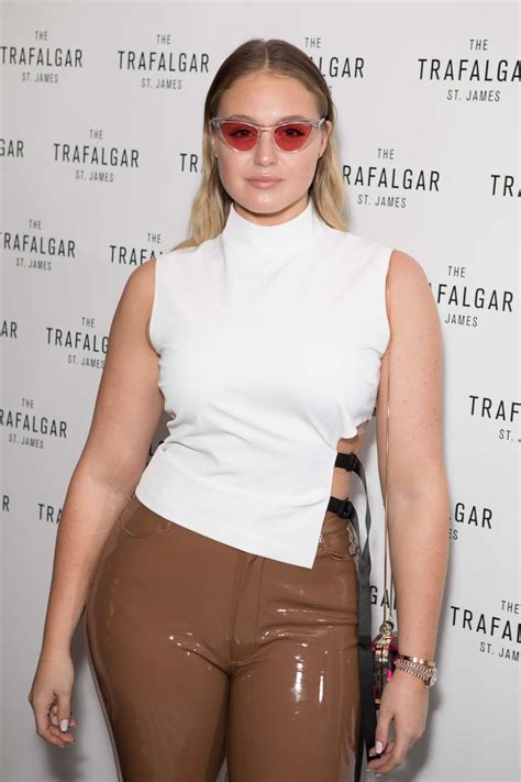 Iskra Lawrence Attends The Trafalgar St James Launch Party Affordable
