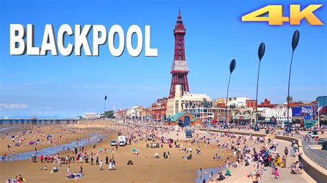 Circa 1905, the blackpool pleasure beach as it was in the early part of the 20th century, at the lancashire, england seaside. Blackpool - England 4K - YouTube