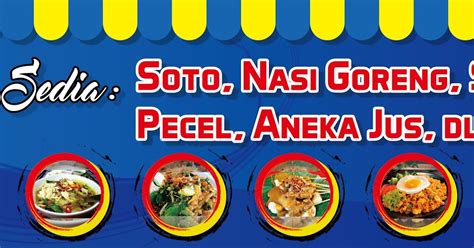 Desain X Banner Makanan Cdr Desain Spanduk Keren Images