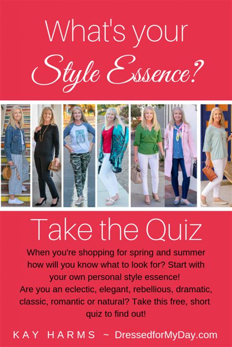 Whats Your Style Essence Quiz Dressed For My Day