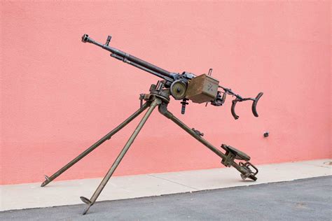 Gunspot Dshk 127mm Heavy Machinegun Original Live 1944 With