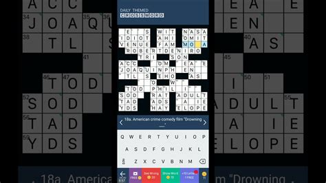 Manage to finish writing the clues here s puzzle 3. DAILY THEMED CROSSWORD PUZZLE FOR THURSDAY MOVIE THURSDAYS ...
