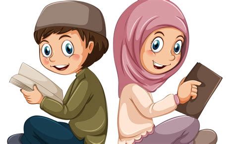 Kartun Anak Png Animasi Kartun Muslimah Png Gallery Islami Terbaru