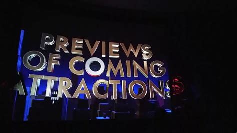 Preview Of Coming Attractions Youtube