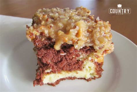 How to make this sugar free german chocolate frosting. German Chocolate Cheesecake Cake - The Country Cook