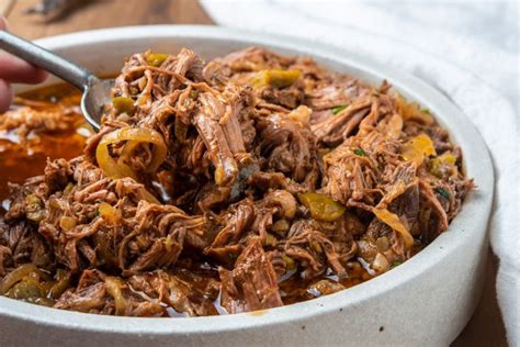 Cuban Ropa Vieja Slow Cooker Shredded Beef The Frayed Apron