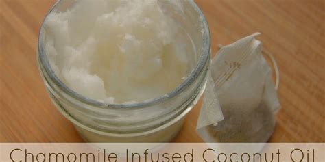 Most importantly, it is natural to lighten up your hair with no additives that damage your hair. Chamomile Infused Coconut Oil | Coconut oil for teeth ...