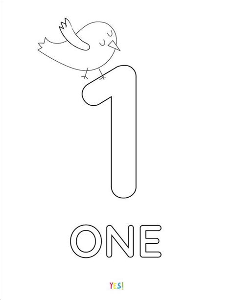 1 10 Printable Numbers Coloring Pages Yes We Made This Numbers For