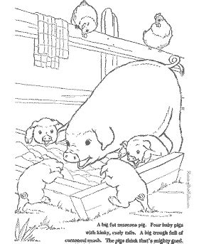 Farm Animal Coloring Pages