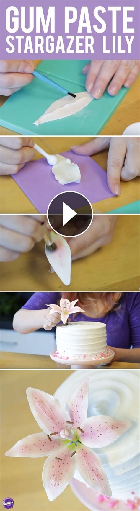 The flowers on a cactus are just like any other flower with. Learn how to make a beautiful gum paste stargazer lily ...