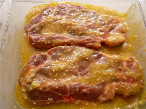 Marinade cote de porc