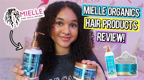 MIELLE HAIR PRODUCTS REVIEW! | Inspiring Vanessa - YouTube
