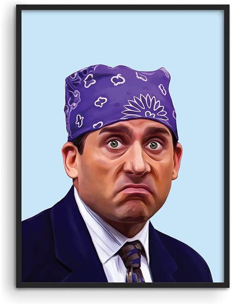 Michael Scott The Office Poster By Haus And Hues The Office
