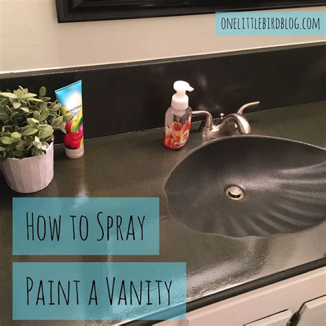 The rustoleum box recommends using a 4 inch roller with foam cover and a very fine bristled brush for the edges. DIY Spray Painted Bathroom Sink | Diy spray paint, Painted ...