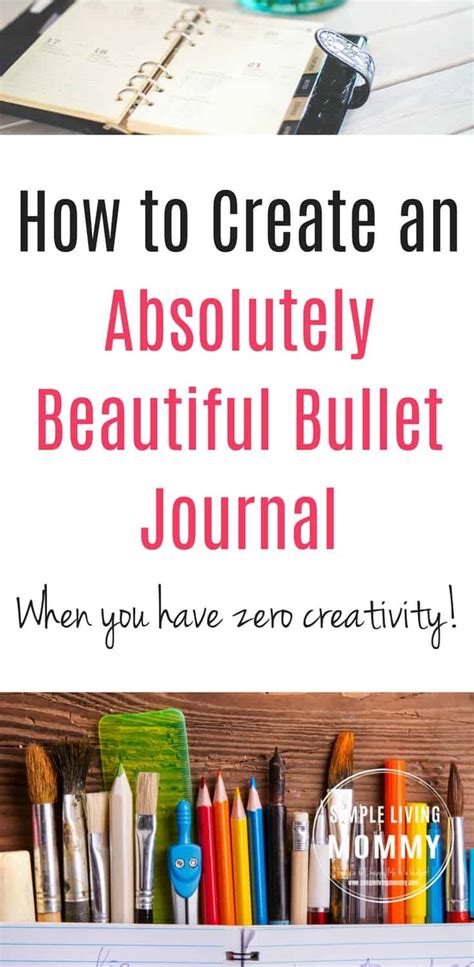 How To Bullet Journal When You Arent Artistic Simple