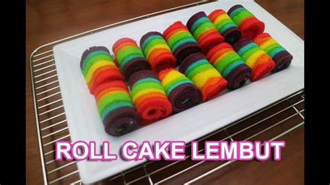 Disini kami anak membahas mengenai proses atau cara pembuatan roti cinnamon roll yang bisa anda coba? Cara Membuat Roll Cake Rainbow Kukus | Resep Roll Cake ...