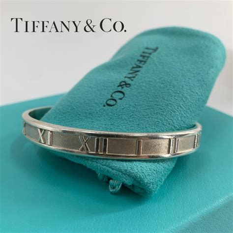 【極美品】 Tiffanyandco ティファニーアトラス バングル内径 約18cm 超人気 Swimmainjp