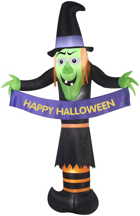 12 Airblown Giant Witch Halloween Inflatable