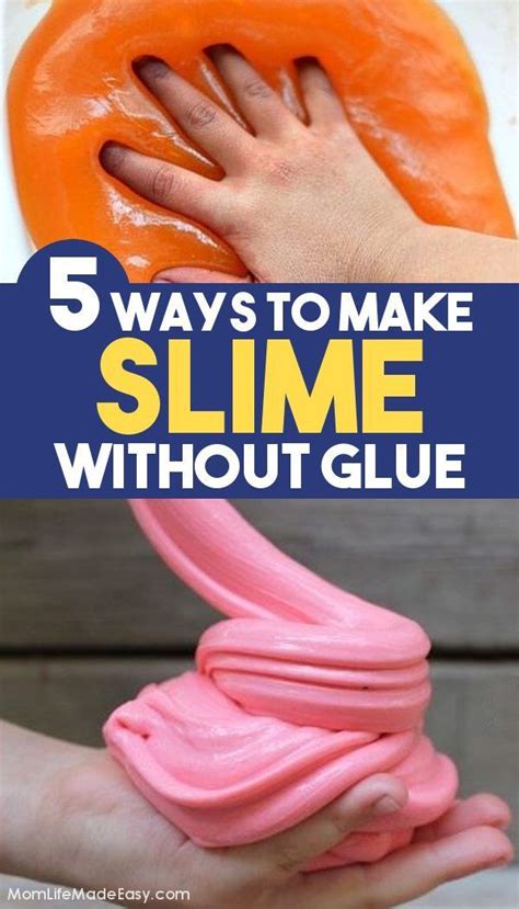 5 Slime Recipes Without Glue Easy Slime Recipe Cool Slime Recipes