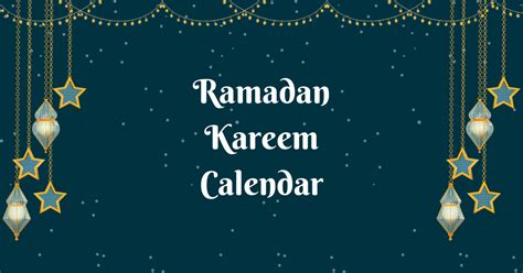 Kyiv Ramadan Calendar 2023