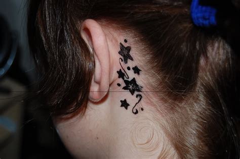 The rainbow tattoo can be designed with a variety of different symbols. Birds Tattoos For You: bird tattoo behind ear
