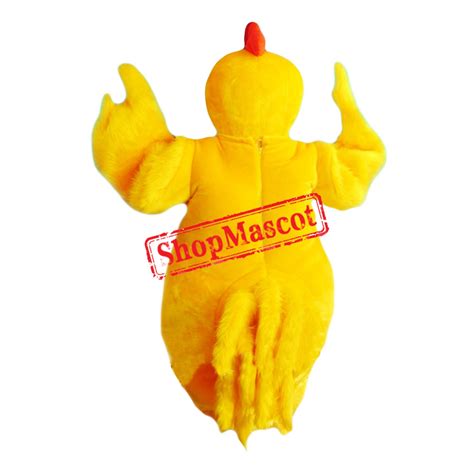 Top Quality Yellow Chicken Mascot Costume