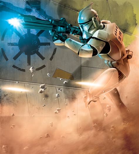 Clone trooper allies have +50% defense, and other allies gain half that amount. Clone1 Unleashed