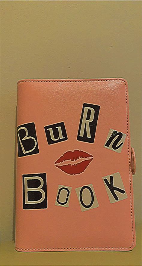 Burn Book Budget Binder Etsy