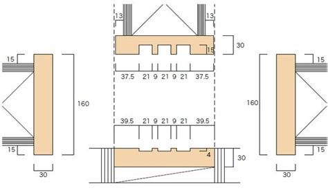 ③図のように仮鴨居受に鴨居を乗せ光る作業をします。 ※光る作業説明は下記、敷居の項で説明します（敷居は上面鴨居は下面（内法材の木表側）で墨を出しますが差し金の使い方は同様です） 光るについて （ひかる、とは柱の癖を移す作業） よく語源は？ 大壁 - 和室造作部材 - 事業内容｜藤井ハウス産業株式会社