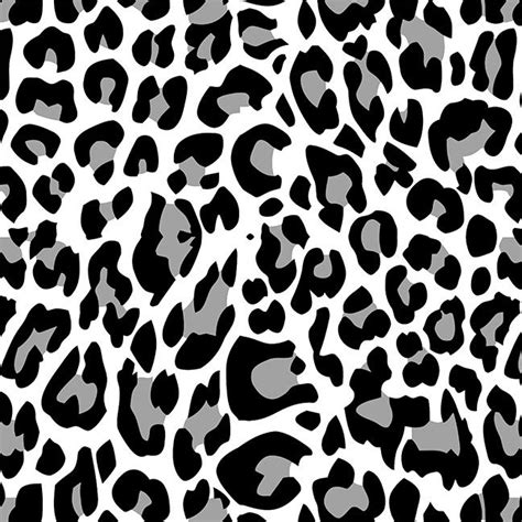 White And Gray Snow Leopard Print Pattern Surf Wallpaper Cheetah