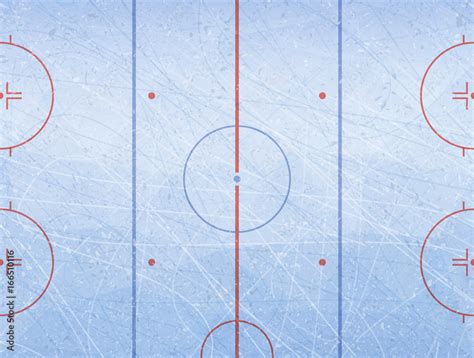 Vector Of Ice Hockey Rink Textures Blue Ice Ice Rink Vector