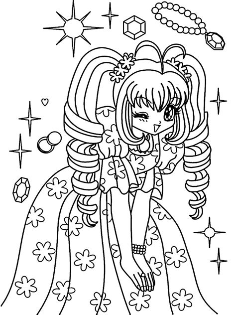 De anime para colorear - Imagui