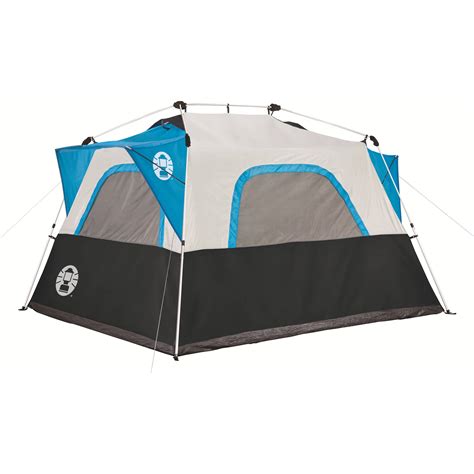 It has 2 rooms with 2 doors and 7 windows for air to easily pass through, providing ample ventilation even during humid nights. Coleman Instant 4-Person Cabin with Mini-Fly 2000015681 B&H