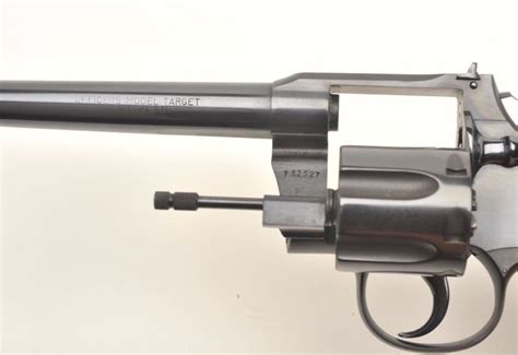 Colt Officers Model Target Da Revolver 38 Special Caliber 6 Barrel