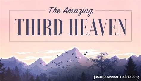 The Amazing Third Heaven Heaven Paul The Apostle Apostles