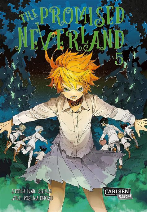 Amazonfr The Promised Neverland 5 Ein Emotionales Mystery Horror Spektakel Shirai Kaiu