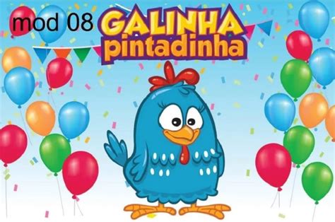 Maybe you would like to learn more about one of these? Painel De Aniversário Galinha Pintadinha 150x100 no Elo7 ...