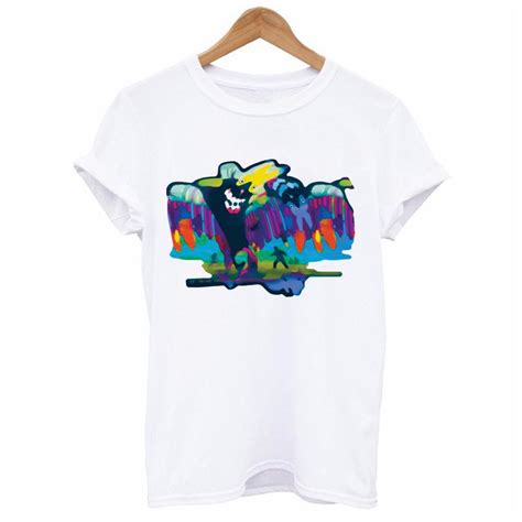 Buy Women White Top Cheshire Cats Are Society Blenders T Shirt At