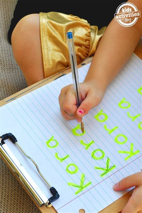 10 Ways To Make Name Writing Practice Fun For Kids