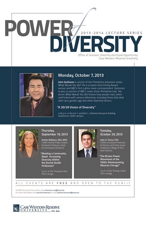 Power Of Diversity Lecture Series Kicks Off Sept 19 Abcs John
