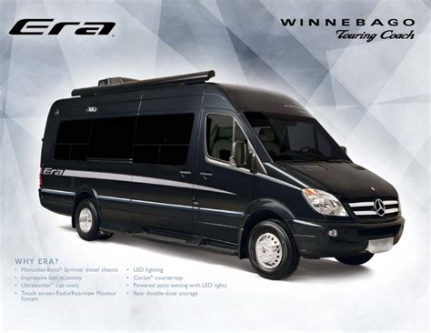 2014 Winnebago Era Class B Motorhomes