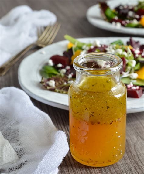 15 oil free vegan greek salad dressing. Beet Salad with Goat Cheese and Orange Vinaigrette ...