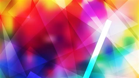 Vector Colorful Abstract Background With Shining Stars