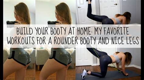 The Best Bubble Butt Leg Workouts AT HOME No Equipment Booty