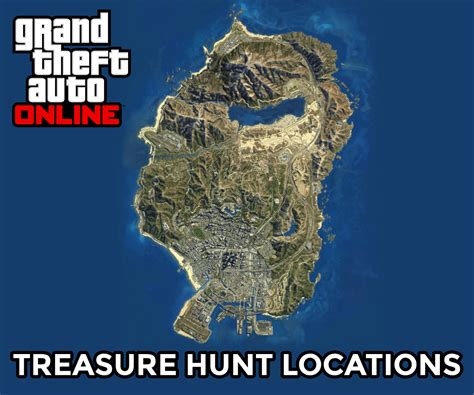 Gta V Treasure Hunt Locations Map Lasopacoop