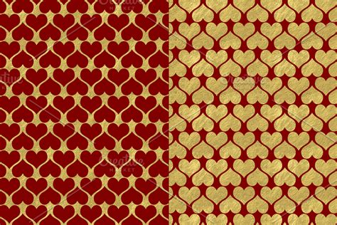 Maroon And Gold Foil Backgrounds Custom Designed Graphic Patterns