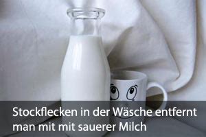 Auch ein augenschutz ist sinnvoll. Schimmel aus Textilien entfernen - Tschüss Stockflecken