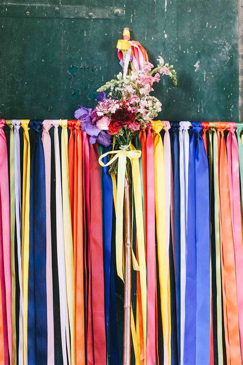 A long narrow piece of coloured paper, u.: Colorful ribbon | Wedding & Party Ideas | 100 Layer Cake