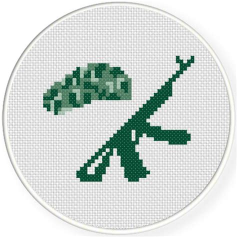 Blue dragonfly cross stitch pattern why you will love stitchx patterns: Military Beret Cross Stitch Pattern - Daily Cross Stitch