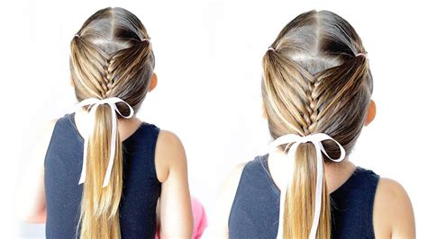 This content is created and maintained by a third party, and imported onto this page to help users provide their email addresses. Pigtail French Braid - Easy Toddler Hairstyle | Easy toddler hairstyles, Easy braids, Kids ...